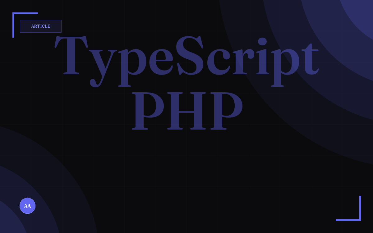 TypeScript for PHP Developers