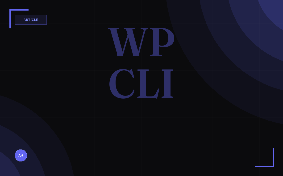 WP-CLI Tips That Actually Save Time