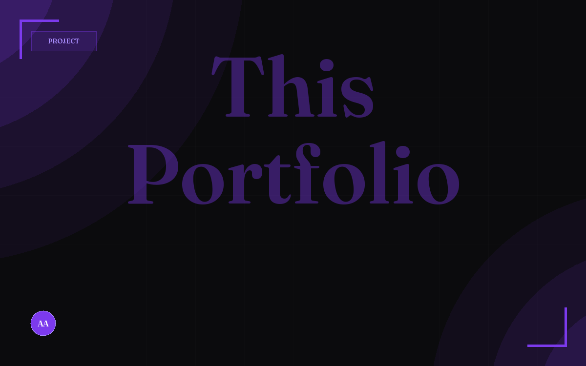 This Portfolio (v2)